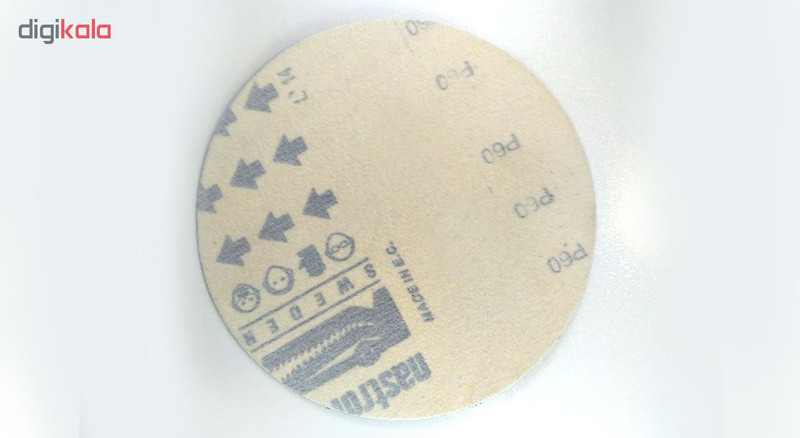 سمباده پشت کرکی مدل SMPK159 زبری 60 بسته 10 عددی سمباده پشت کرکی مدل SMPK159 زبری 60 بسته 10 عددی