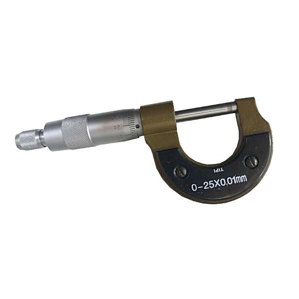 میکرومتر خارج سنج تی پی کد RSTV00777 گستره 0-25 میلیمتر