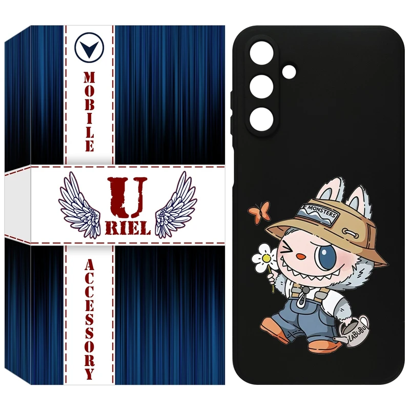 کاور یوریل مدل KSH کد 111 طرح عروسک لبوبو مناسب برای گوشی موبایل سامسونگ Galaxy A25