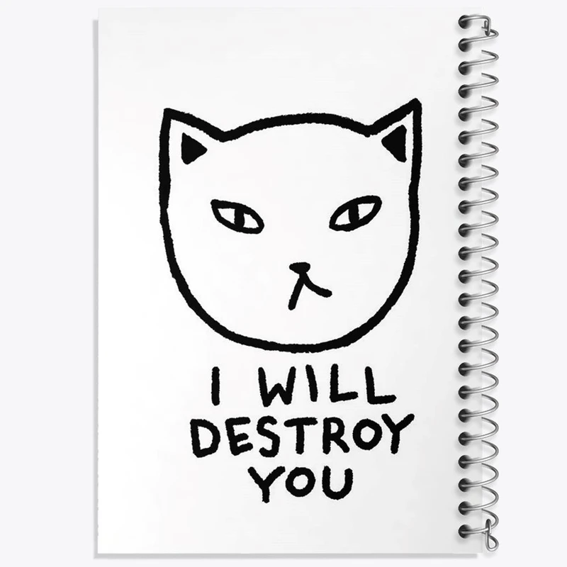 دفتر نت موسیقی 50 برگ خندالو مدل گربه خشن کد 29311