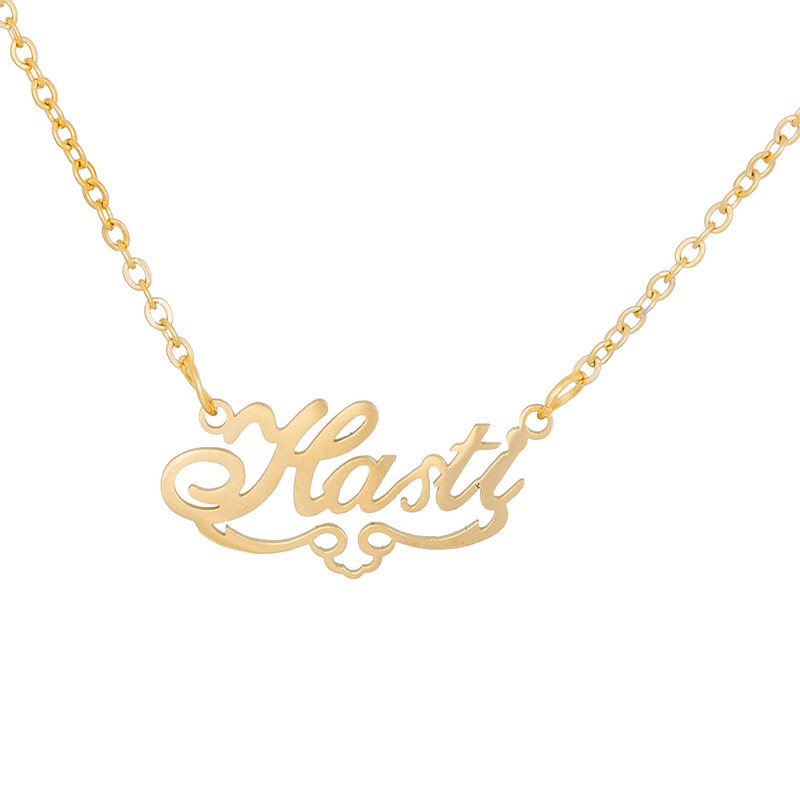 گردنبند طرح اسم هستی کد GA1008 گردنبند طرح اسم هستی کد GA1008