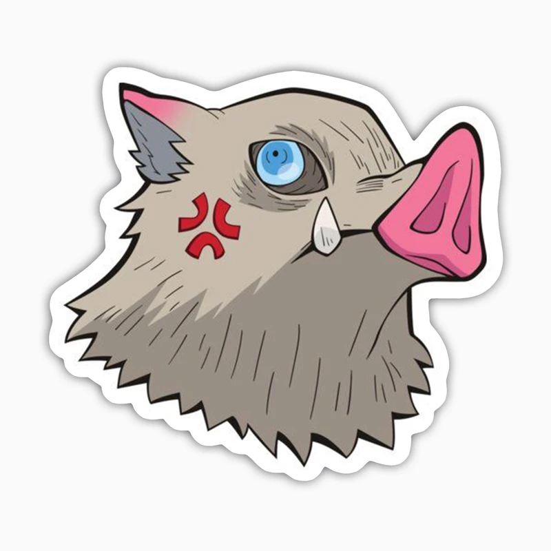 استیکر لپ تاپ و موبایل بووم طرح انیمه Demon Slayer مدل Innoske کد BM137 