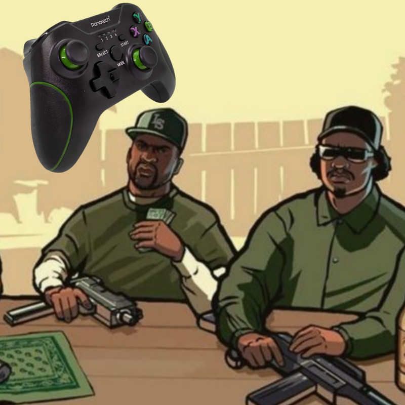 دسته بازی پاناتک مدل sanandreas 510w 1