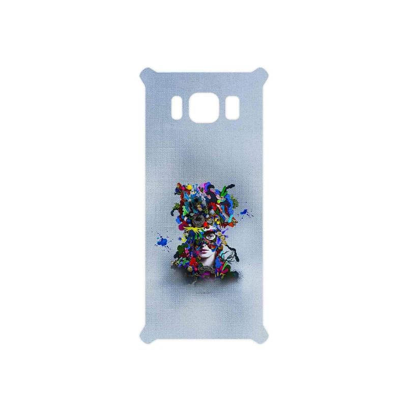 برچسب پوششی ماهوت مدل Collage of surreal Portrait of Women 4 مناسب برای گوشی موبایل سامسونگ Galaxy S8 Active