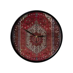 ساعت دیواری مدوپد طرح فرش زنجان مدل C-Zanjan01