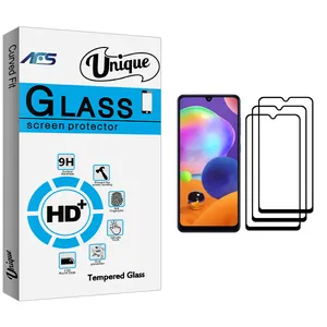 AFS Unique Glass Screen Protector For Samsung Galaxy A31 Pack Of 3