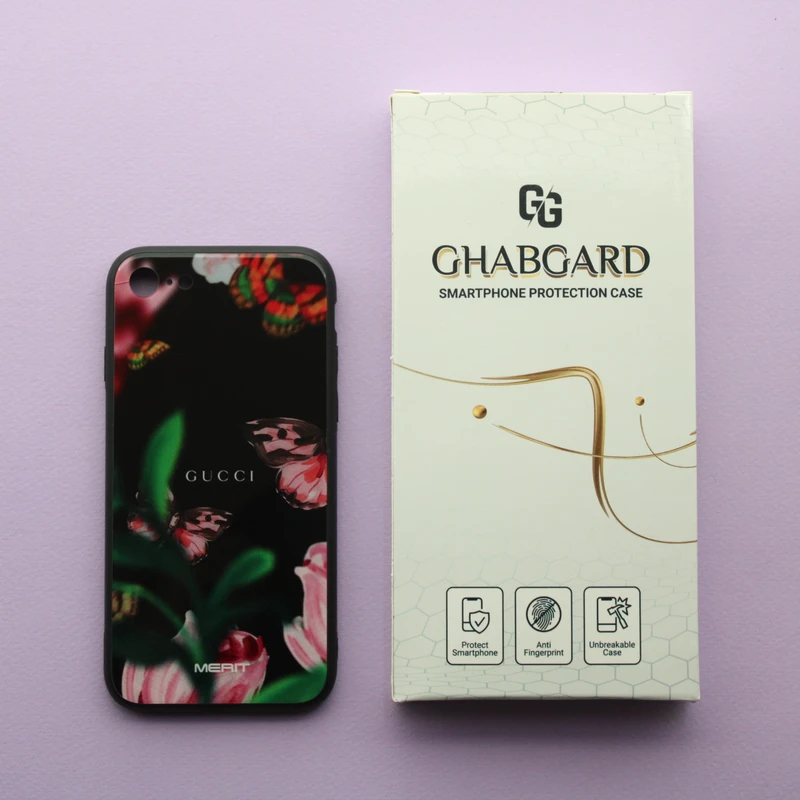 کاور قاب گارد مدل پشت گلس دخترانه مناسب برای گوشی موبایل اپل iPhone 7/8/SE 2020/SE 2022