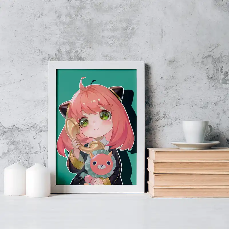 تابلو خندالو مدل انیا فورجر انیمه اسپای ایکس فمیلی کد 17672