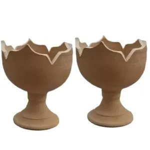 پایه هفت سین سفالی طرح لب چین کد 44