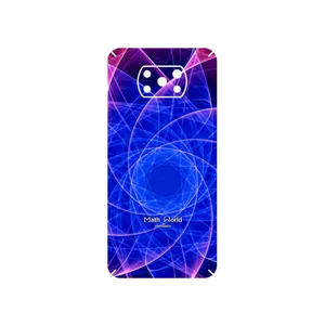 MAHOOT Mathematical Geometric Shape 9 Cover Sticker for Xiaomi Poco X3 Pro