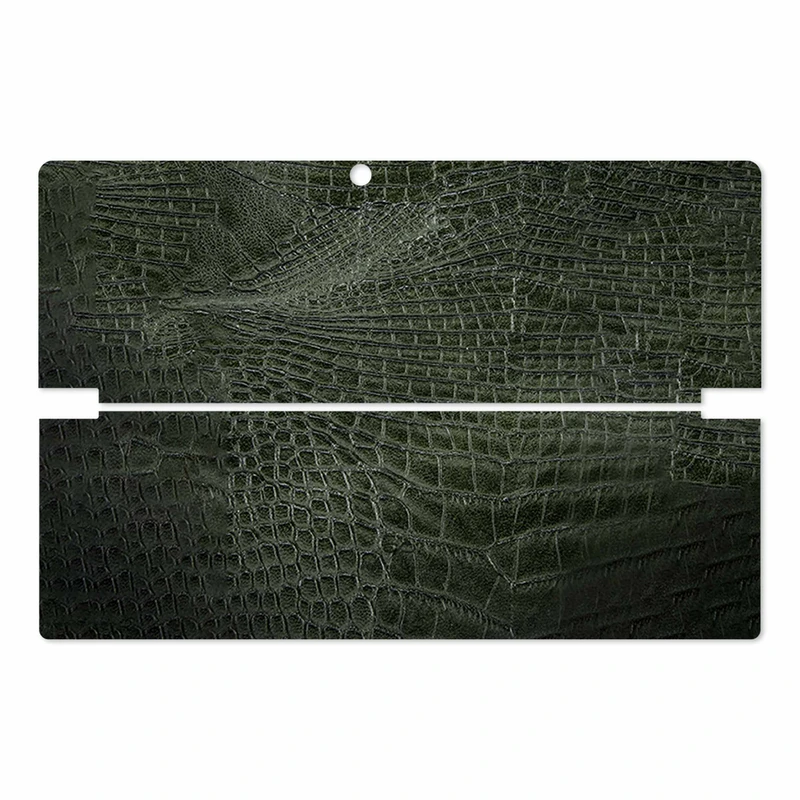 برچسب پوششی ماهوت مدل Green-Crocodile-Leather مناسب برای تبلت لنوو Miix 510 2016