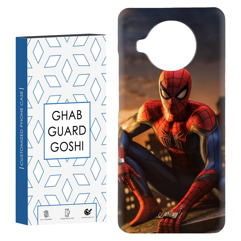 کاور قاب گارد گوشی طرح مرد عنکبوتی کد Dimo-284 مناسب برای گوشی موبایل شیائومی Mi 10t lite