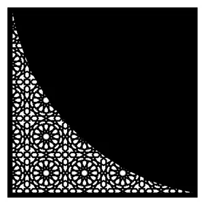 شابلون مدل گره چینی کد SP605-2