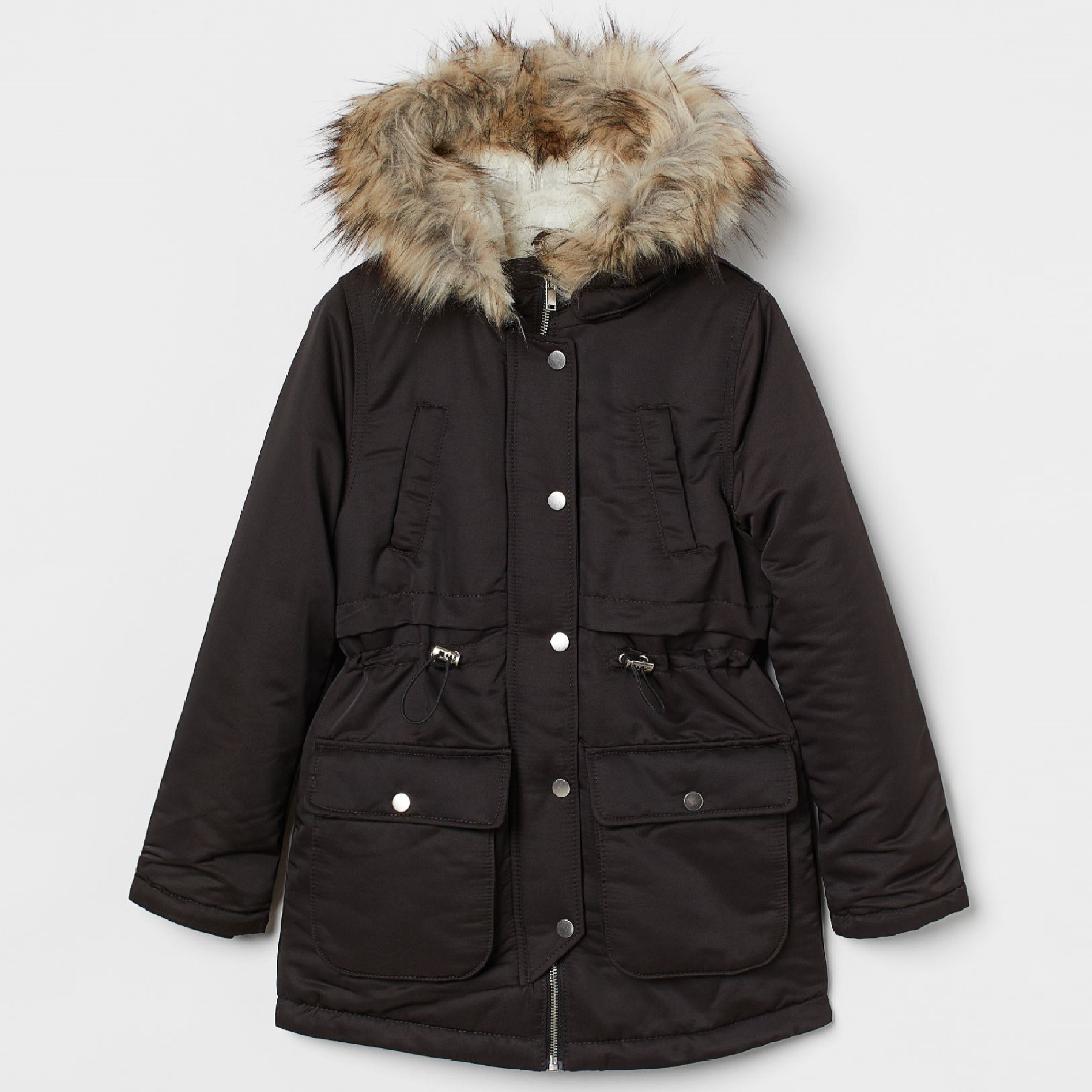 کاپشن دخترانه اچ اند ام مدل Parka-007