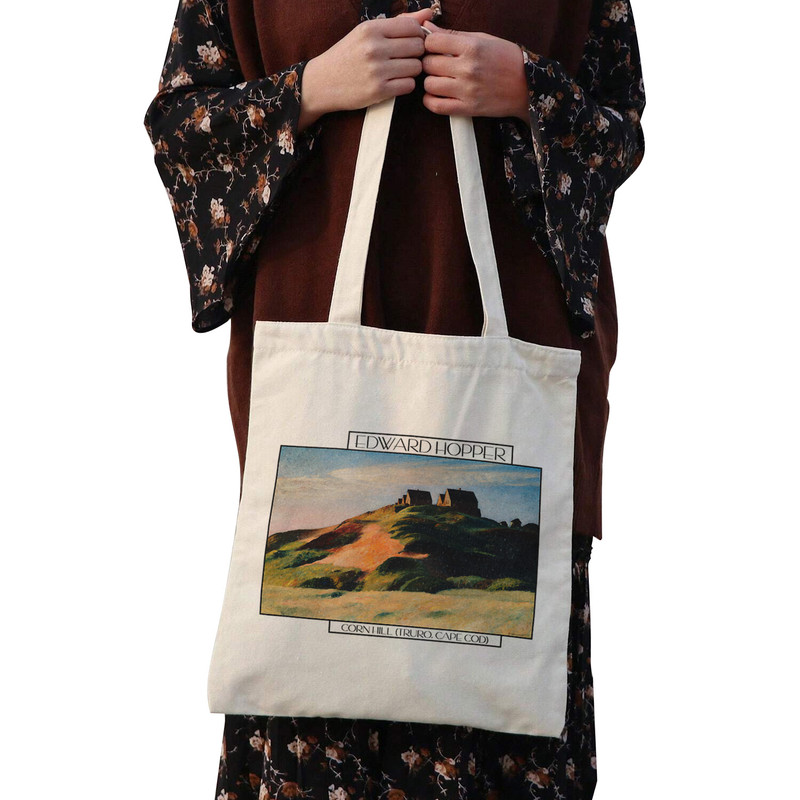 ساک خرید ترمه طراحان ایده مدل تپه ذرت از هاپر کد art0509 - L