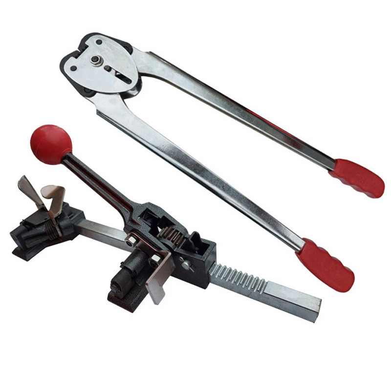 دستگاه تسمه کش مدل FG30Y به همراه انبر پرچ