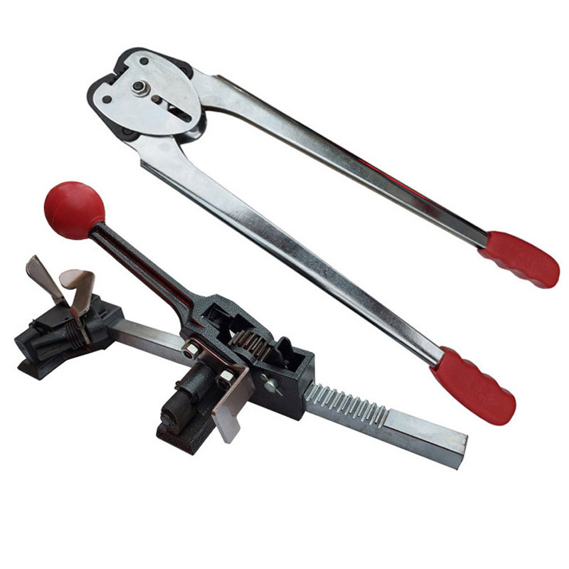 دستگاه تسمه کش مدل FG30Y به همراه انبر پرچ