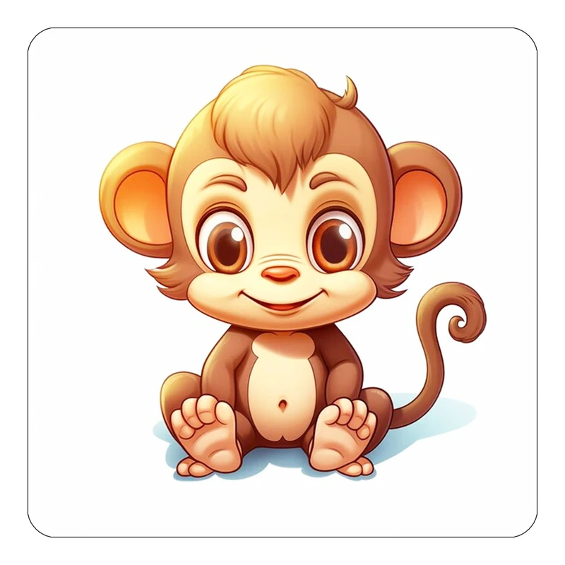 مگنت کاکتی طرح حیوانات کارتونی مدل mp28294