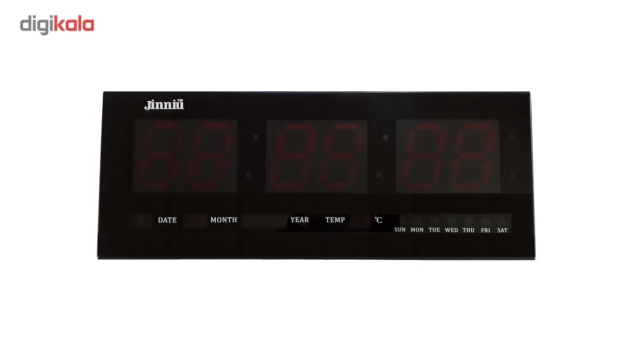 ساعت دیجیتال سایز بزرگ دیواری جینیو مدل QX-1948