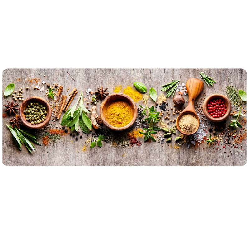 پادری مدل جلوسینکی طرح آشپزخانه فانتزی کد L6-631 سایز 46x109 سانتی متر