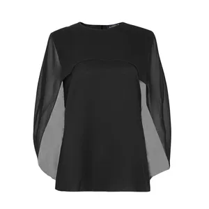 بلوز آستین بلند زنانه آروما مدل 20101001 rom