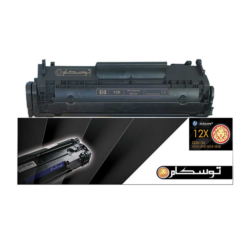 تونر مشکی توسکام مدل HP 12X