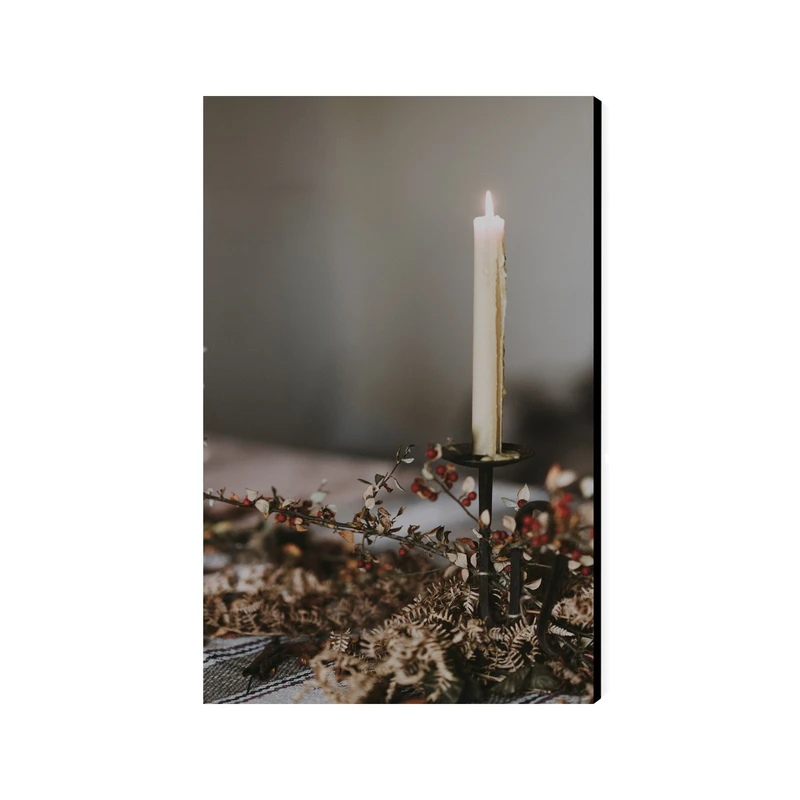 تابلو شاسی عرش مدل فانتزی هنری شمع کد As4258