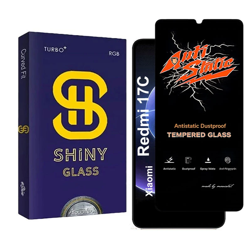 محافظ صفحه نمایش شیشه ای آتوچبومدل ANTI-AT مناسب برای گوشی موبایل شیائومی Redmi 17C
