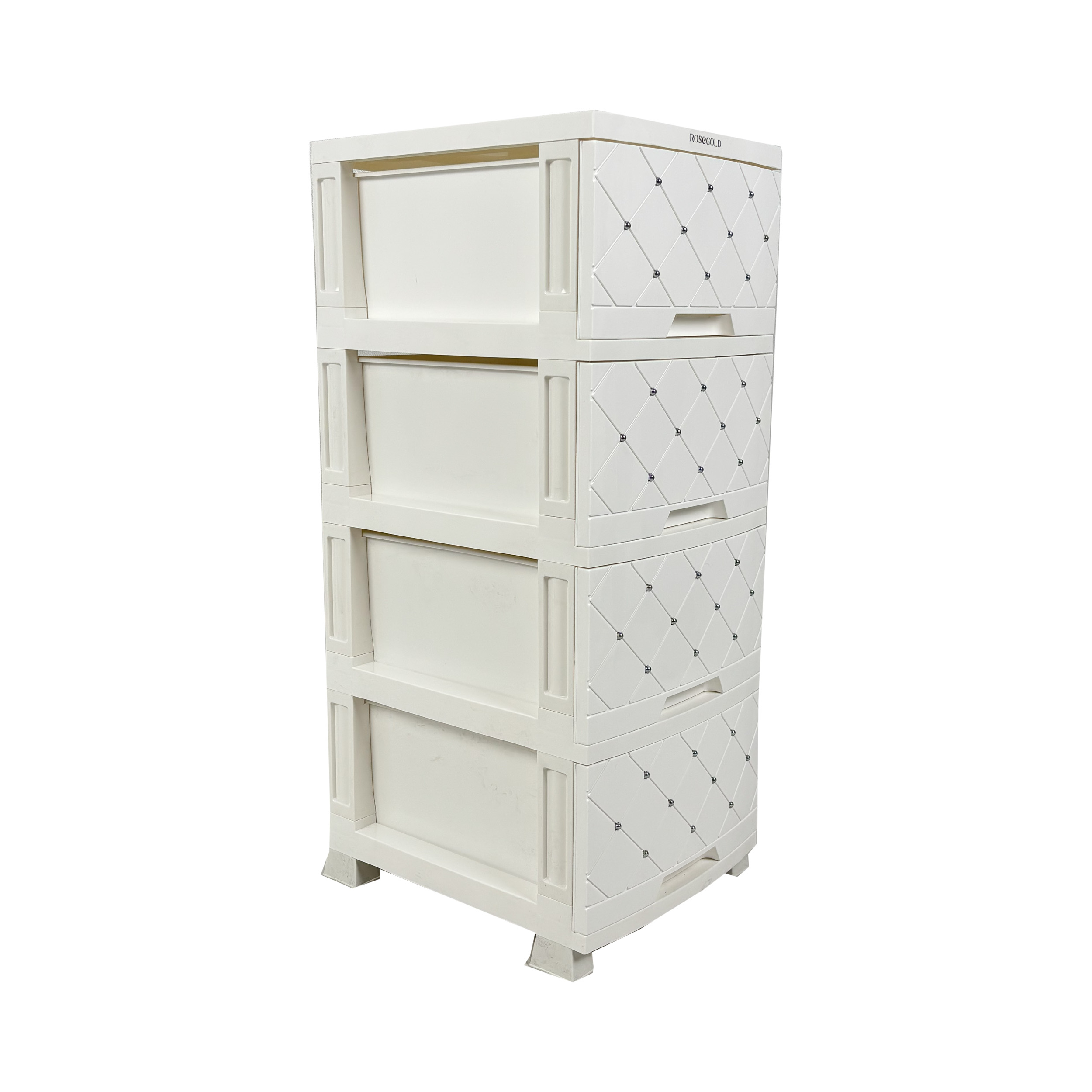 فایل کشویی رزگلد مدل نگین دار کد R755