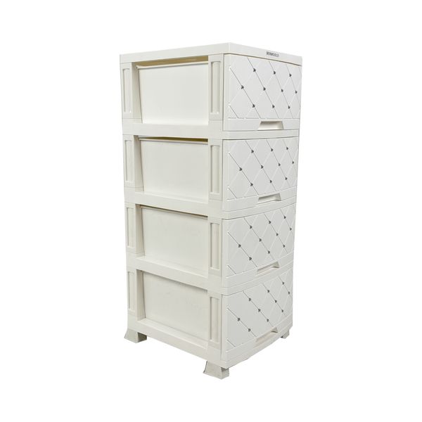 فایل کشویی رزگلد مدل نگین دار کد R755