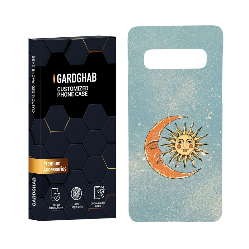 کاور گارد قاب مدل هنری مناسب برای گوشی موبایل سامسونگ Galaxy S10