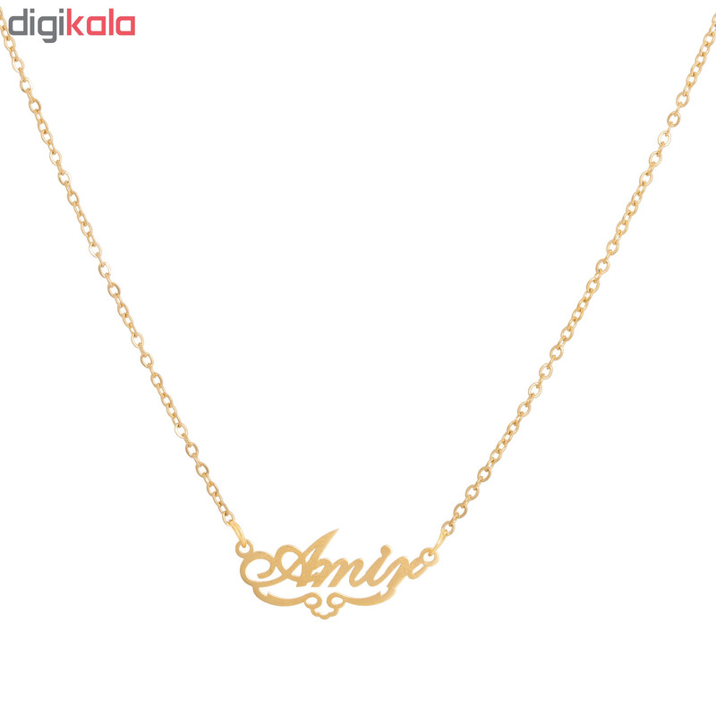 گردنبند طرح اسم امیر کد GA1025 گردنبند طرح اسم امیر کد GA1025