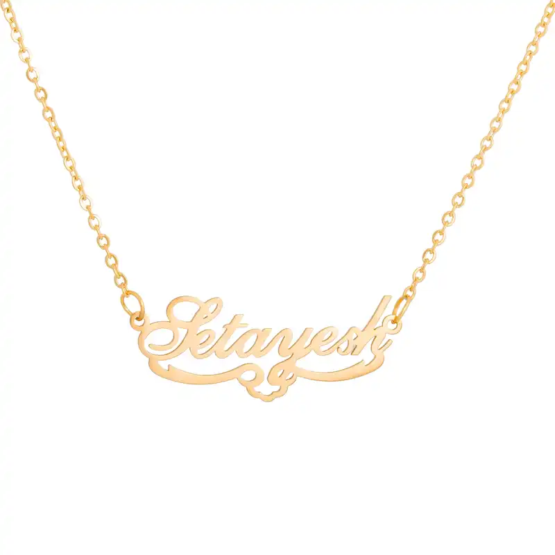 گردنبند طرح اسم ستایش کد GA1030