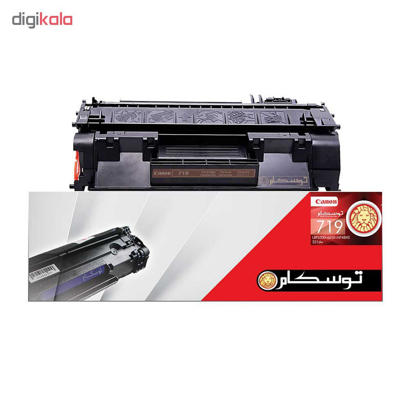 تونر مشکی توسکام مدل CANON 719