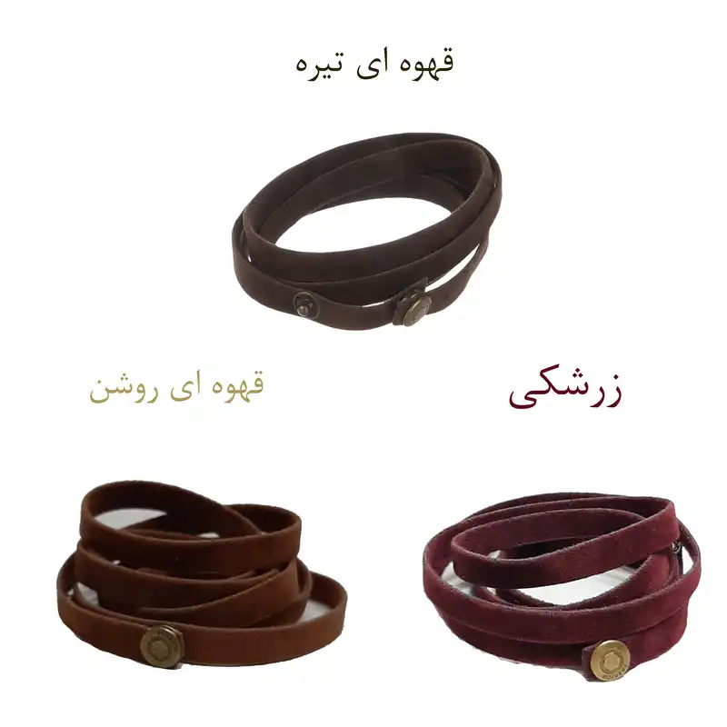 دستبند مدل پیچک کد 100