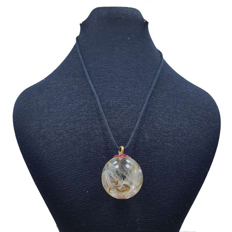 گردنبند دخترانه مدل گوی 1.7 قاصدک