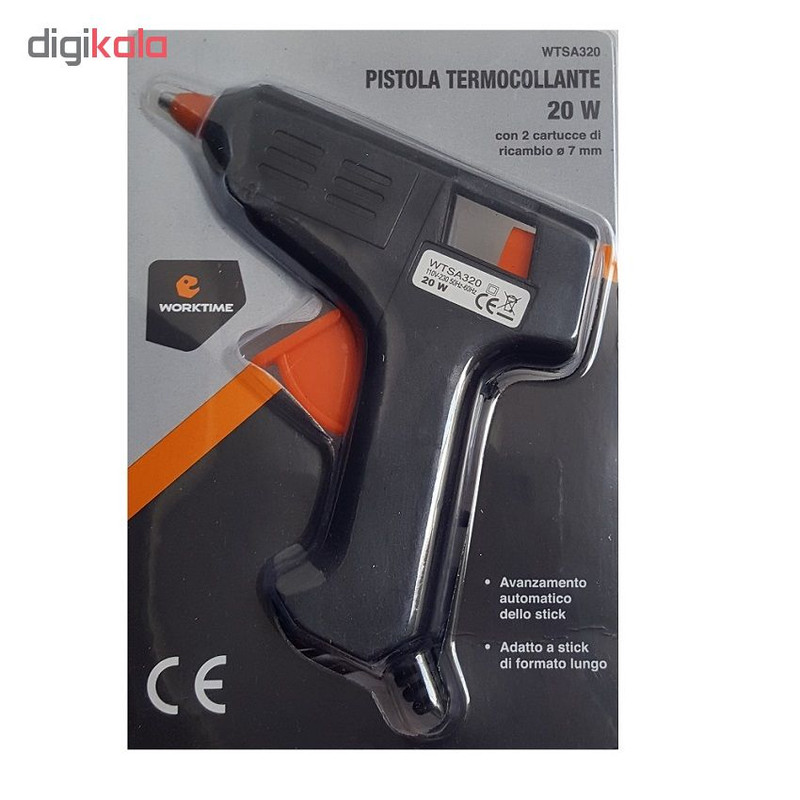 دستگاه چسب تفنگی ورک تایم مدل WTSA320