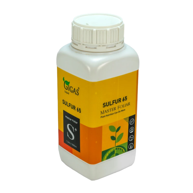 کود گوگرد مایع ژیگاس مدل Sulfur 65% حجم 1 لیتر