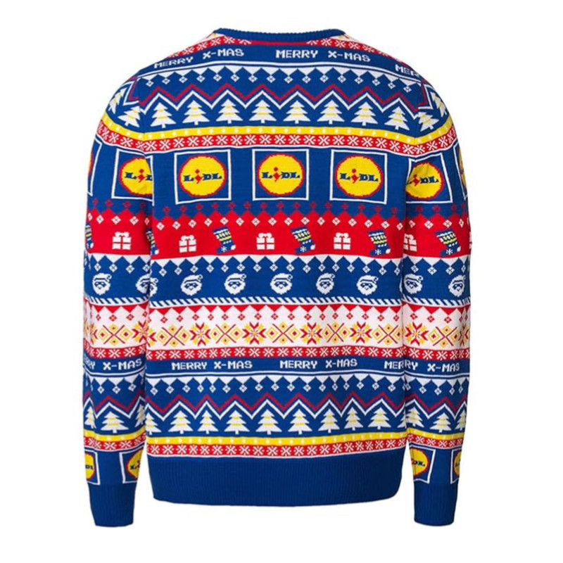 پلیور یقه گرد مردانه لیدل مدل Cr2027