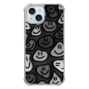 AKAM AMCWTA15-HAPPY FACE5 Cover For Apple iPhone 15