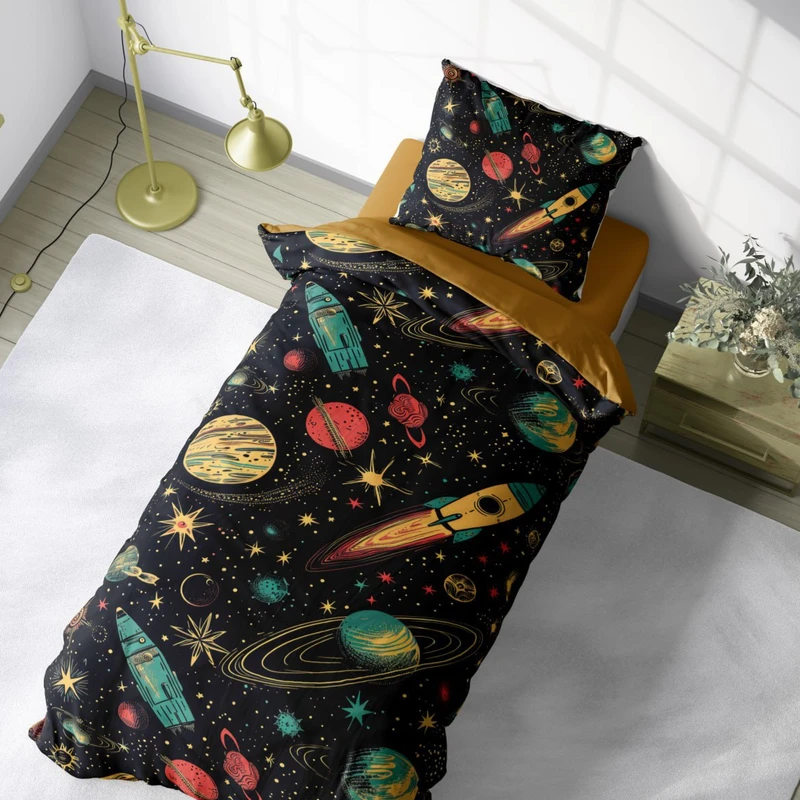 سرویس خواب تک نفره 4 تکه مدل کهکشان کد ۱۲۱۶