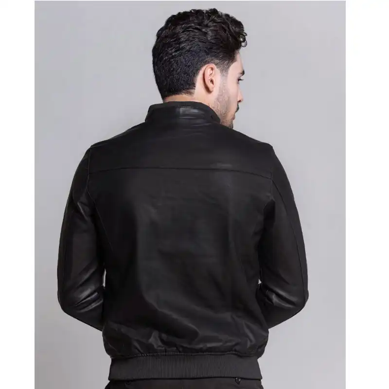 کت چرم مردانه مدل SB-SS-A - 131