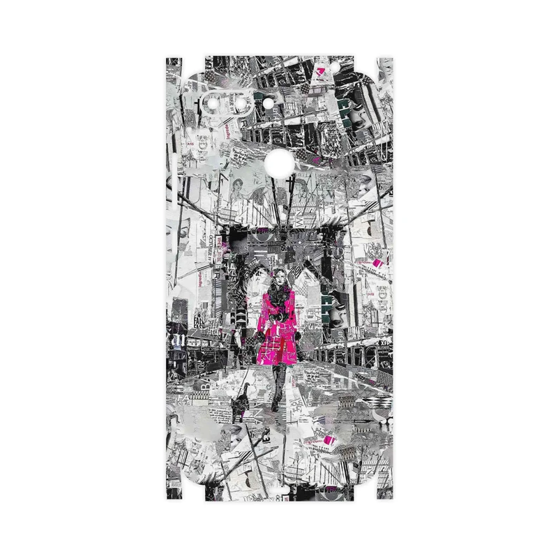 برچسب پوششی ماهوت مدل Collage of Catwalk Bridge-FullSkin مناسب برای گوشی موبایل شیائومی Redmi 6