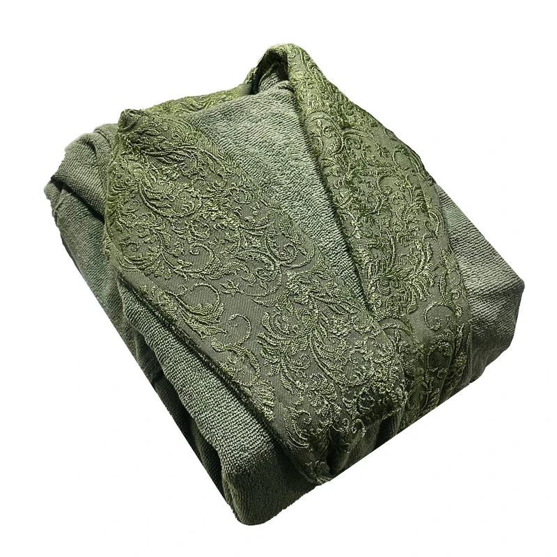 حوله پالتویی هنرمند مدل گیپور ابریشمی سایز ۱۳۵