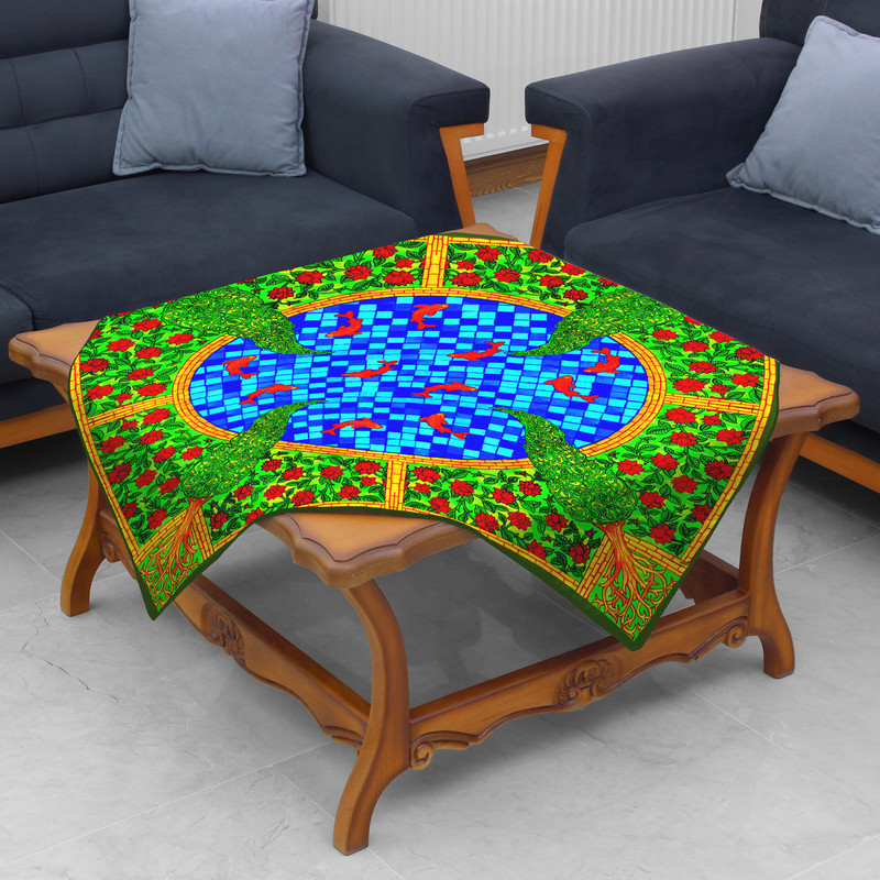 رومیزی مدل حوض ماهی کد 9270