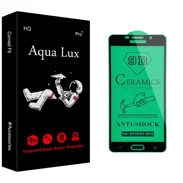 محافظ صفحه نمایش سرامیکی آکوا لاکس مدل +Pro مناسب برای گوشی موبایل سامسونگ Galaxy A7 2016/A710