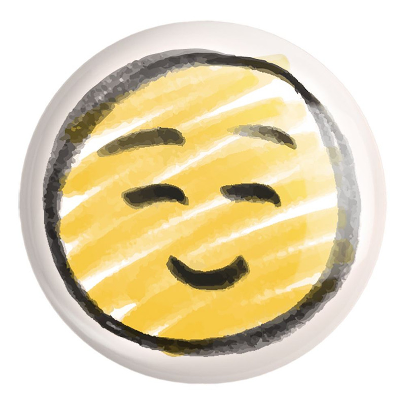 پیکسل خندالو طرح ایموجی Emoji کد 3041 مدل بزرگ