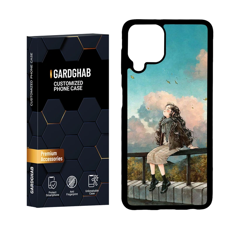   کاور گارد قاب مدل دورژله ای دخترانه مناسب برای گوشی موبایل سامسونگ Galaxy A22 4G