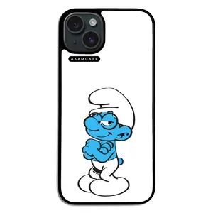 AKAM AMC-WA15PLUS-SMURFS-26 Cover For Apple iPhone 15 Plus