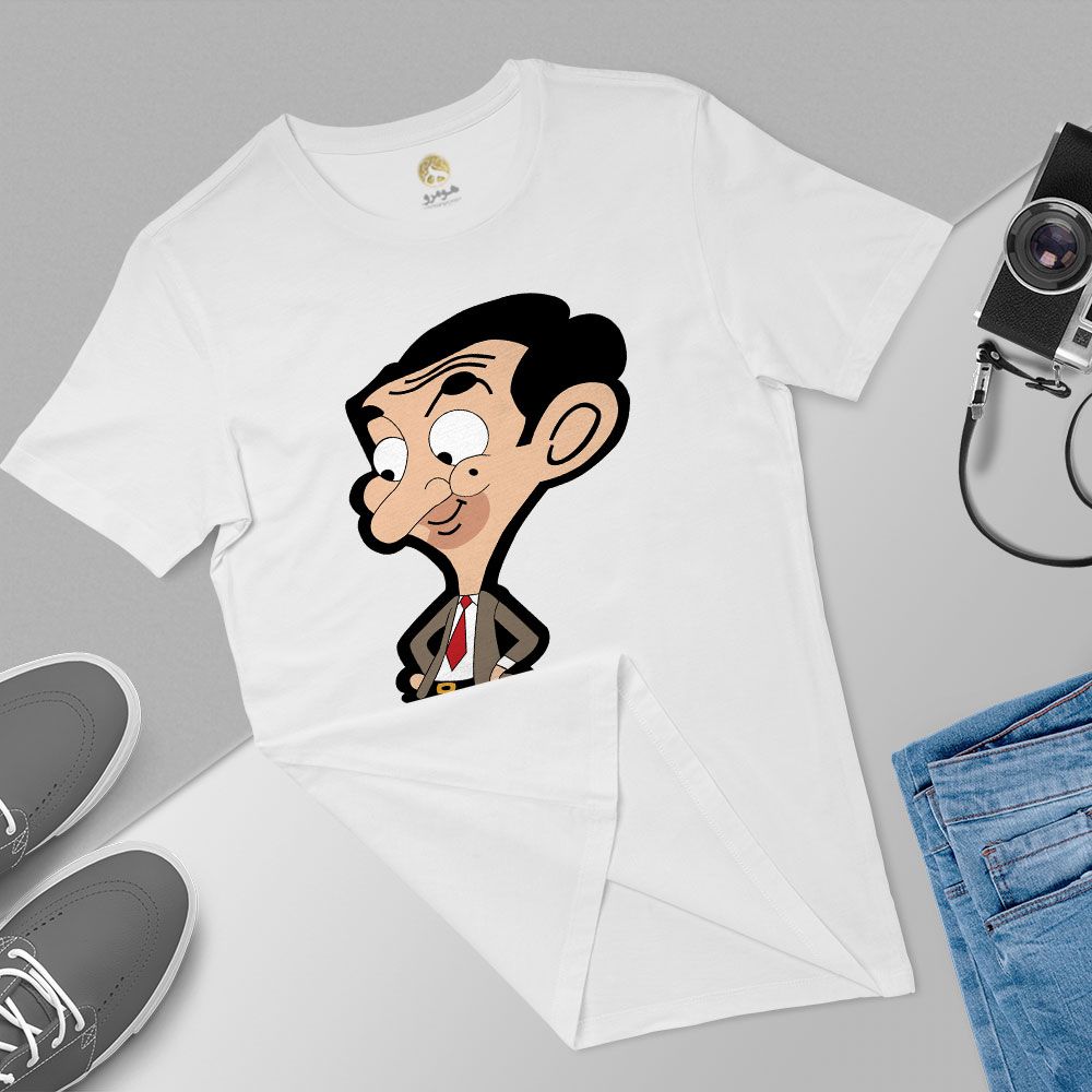 تی شرت آستین کوتاه مردانه هومرو مدل TW398 طرح مستر بین -  - 6